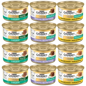Purina Gourmet Gold Mis Smaków 48x85g