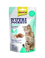 GIMCAT NUTRI POCKETS Przysmak Dentystczny DRÓB 60g