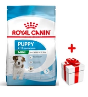 ROYAL CANIN Mini Puppy 2kg karma sucha dla szczeniąt, od 2 do 10 miesiąca życia, ras małych + niespodzianka dla psa GRATIS!