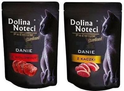 Dolina Noteci Premium dla kotów sterylizowanych mix smaków 12x85g 