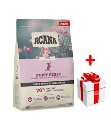 ACANA First Feast Cat 1,8kg + niespodzianka dla kota GRATIS!