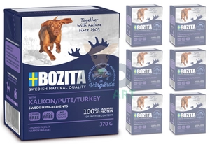 Bozita Dog: Indyk w galarecie 6x370g