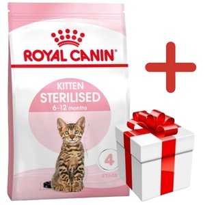 ROYAL CANIN Kitten Sterilised 2kg + niespodzianka dla kota GRATIS!