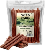 WILD FARM Paluszki z królika 500g przysmak dla psa