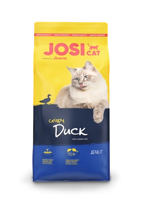  JOSERA JosiCat Crispy Duck 18kg + niespodzianka dla kota GRATIS!