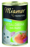 Miamor VitalDrink Kitten z kurczakiem 135ml