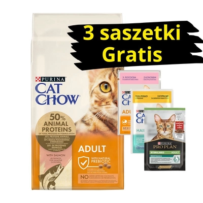 PURINA Cat Chow Adult Salmon Karma z łososiem 15kg 