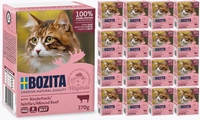 BOZITA Cat Siekana Wołowina W Galaretce 16 x 370g