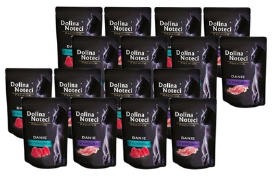 Dolina Noteci Premium danie dla kotów MIX SMAKÓW 20x85g