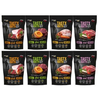 Tasty Dogs Life Danie Mix Smaków w galaretce 8x150g