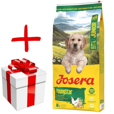 JOSERA YoungStar - Grain Free 12,5kg + NIESPODZIANKA DLA PSA GRATIS!