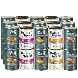 Dolina Noteci + WILD FARM Superfood Mix Smaków 30x400g