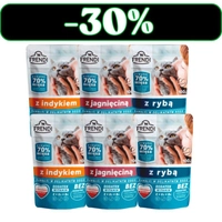 Frendi kawałki w delikatnym sosie Mix Smaków dla kota 6x100g
