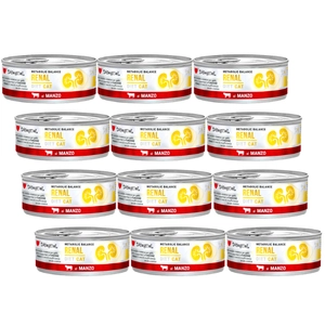 Disugual Karma mokra dla kota Weterynaryjna RENAL Wołowina (dorosły) 12x85g