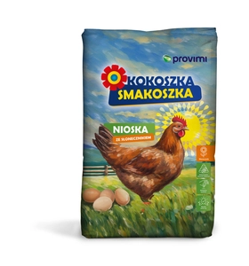 Kokoszka Smakoszka Nioska ze słonecznikiem 25kg