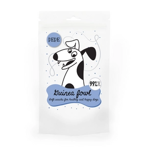 Paka Zwierzaka  PEPE mini chunkies guinea fowl (perliczka) 70g