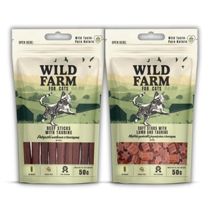 WILD FARM Przysmaki dla kota 2x50g