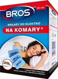 BROS - wkłady do elektro na komary 20szt