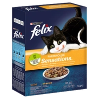 Felix Farmhouse Sensations z mieszanką kurczaka i indyka i z warzywami 1kg