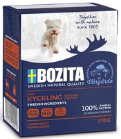 BOZITA Dog Junior:delikatny kurczak w galarecie 370g 