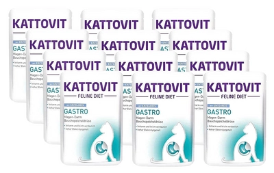 Kattovit Gastro kaczka 12x85g saszetka