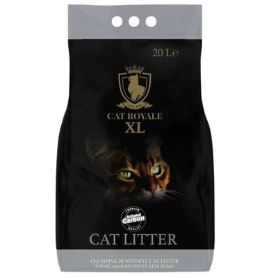 Cat Royale Activated Carbon żwirek bentonitowy 20L 16,5 kg / Opakowanie uszkodzone (3676,3686) !!!