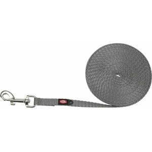 TRIXIE Smycz treningowa dla małych psów, taśma parciana, XS–S: 5m/10mm, bardzo lekka, grafit