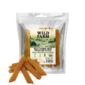 WILD FARM filety multiwitaminowe z batatów 500g przysmak dla psa