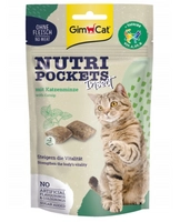 GIMCAT NUTRI POCKETS Przysmak z kocimiętką i owadami 60g