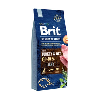 Brit Premium By Nature Light 15kg/Opakowanie uszkodzone (4944,5052,5437, 5678,6072) !!! 