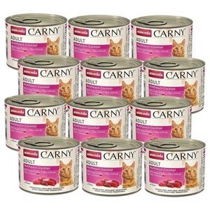ANIMONDA Cat Carny Adult smak: multi koktajl mięsny 12 x 200g