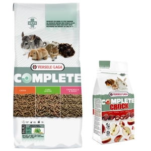 VERSELE-LAGA Cuni Junior Complete  8kg - pokarm dla młodych królików +VERSELE LAGA Crock Complete Apple - przysmak z jabłkiem dla królików i gryzoni 50g