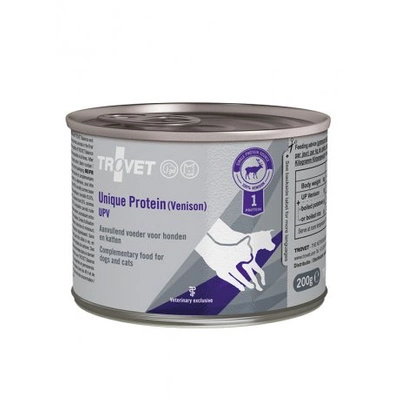 TROVET UPV Unique Protein (Dziczyzna) 6x200g dla kota/psa