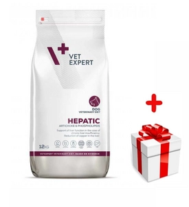 VETEXPERT Hepatic Dog 12kg + niespodzianka dla psa GRATIS!