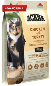 ACANA Homestead Harvest Cat 4,5kg / Opakowanie uszkodzone (427) !!!