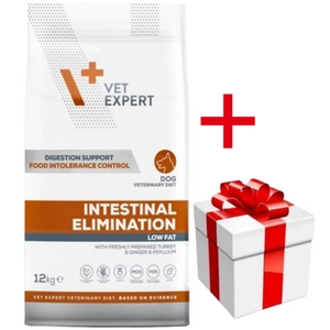 VETEXPERT Intestinal Elimination 12kg + niespodzianka dla psa GRATIS!