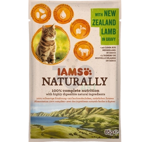 IAMS - Naturally z Jagnięciną nowozelandzką w sosie 85g