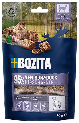 BOZITA Meaty Bites kaczka z dziczyzną przysmak pies 70g