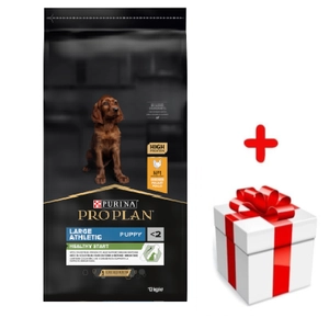 Purina Pro Plan Large Puppy Athletic Optistart, kurczak i ryż 12kg  + niespodzianka dla psa GRATIS!