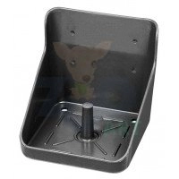 KERBL Podstawka pod lizawkę solną, czarna