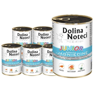 Dolina Noteci PREMIUM Junior bogata w jagnięcinę 12x400g