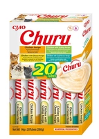 INABA  Churu dla kota - mix smaków z kurczakiem 20x14g