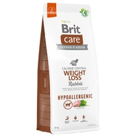 BRIT CARE Dog Hypoallergenic Weight Loss Rabbit 12kg / Opakowanie uszkodzone (4621,4622) !!!