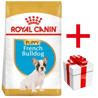 ROYAL CANIN French Bulldog Puppy 3kg karma sucha dla szczeniąt do 12 miesiąca, rasy bulldog francuski + NIESPODZIANKA DLA PSA GRATIS!!! 