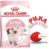 ROYAL CANIN  Kitten 4kg karma sucha dla kociąt od 4 do 12 miesiąca życia + PIŁKA GRATIS!!
