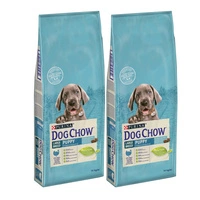 PURINA Dog Chow Puppy Large Breed Turkey 2x14kg