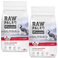 Vetexpert Raw Paleo Ultra Beef Puppy Medium/ Large 2x10KG