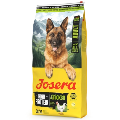 JOSERA High Protein Adult Chicken 10,7kg opakowanie uszkodzone (3604)