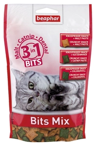 Beaphar BITS MIX 150G - przysmaki dla kotów 3w1