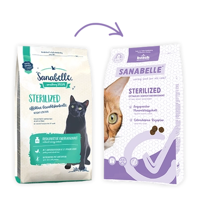 BOSCH Sanabelle Sterilized 8kg/ Opakowanie uszkodzone (1887) !!!